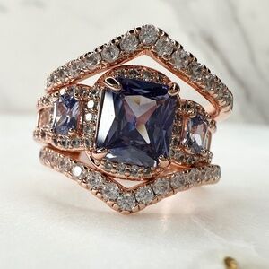Bomb Party December Birthday Meant To Be Forever Tanzanite Size 9 RBP8474 NWT